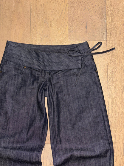 Rita Low-Rise Selvedge Denim