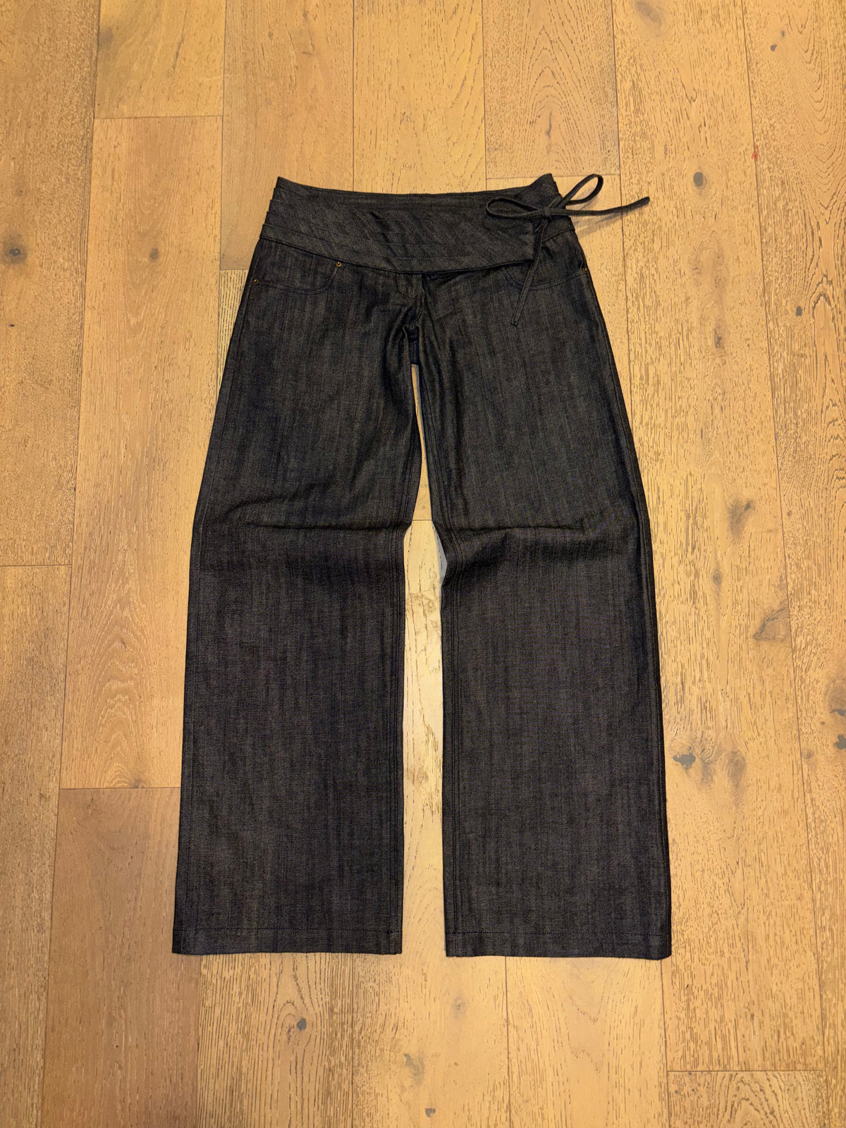 Rita Low-Rise Selvedge Denim